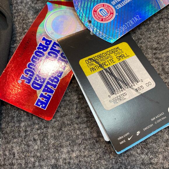 Brand New Nike Ohio State Buckeyes Football Polo Shirt Black Men's Size Small - Picture 4 of 8